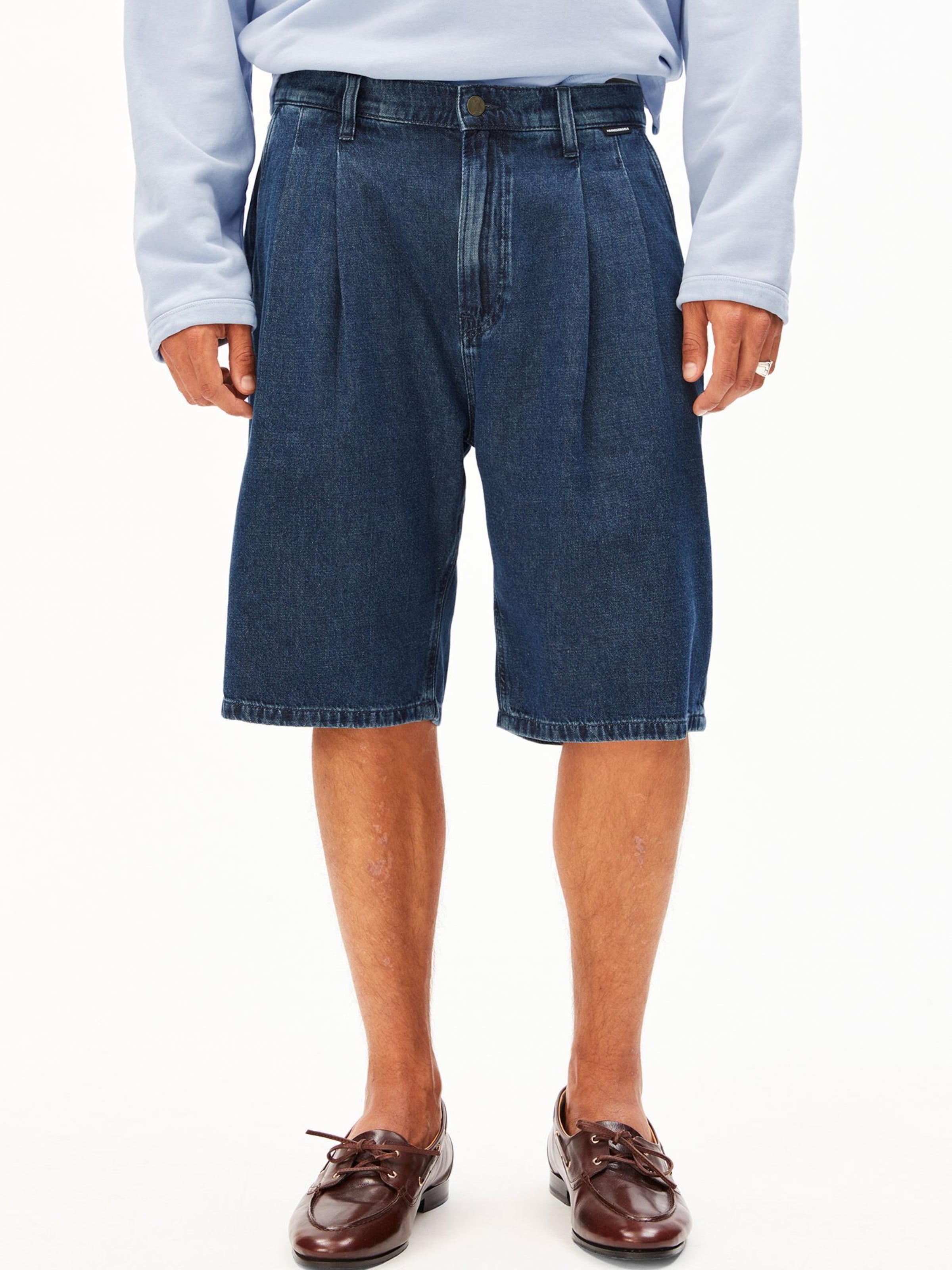 Regular Pantalon ARMEDANGELS en bleu : devant