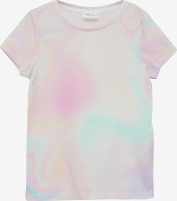 T-Shirt s.Oliver en blanc : devant