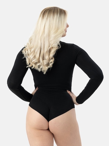 LEAFLETIC Bodysuit 'Leafletic Women’s Long Sleeve Bodysuit' in Black