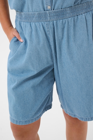 KAFFE CURVE Loosefit Broek 'KCJada' in Blauw