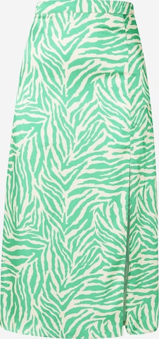 Warehouse Skirt in Green: front