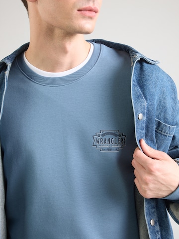 WRANGLER Tréning póló 'AMERICANA' - kék