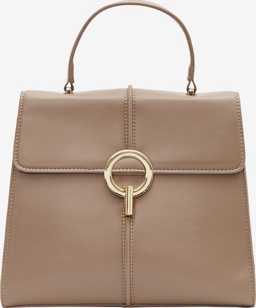 Usha Handtas in Beige: voorkant