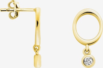 Sofia Milani Ohrringe 'Circle' in Gold: Vorderseite