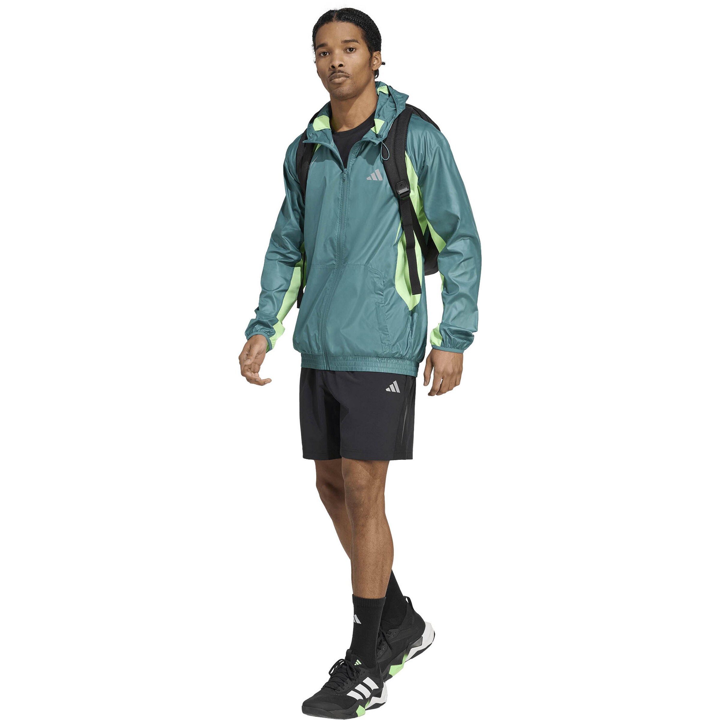 ADIDAS PERFORMANCE Loose fit Sports trousers 'Tech Apparel' in Black