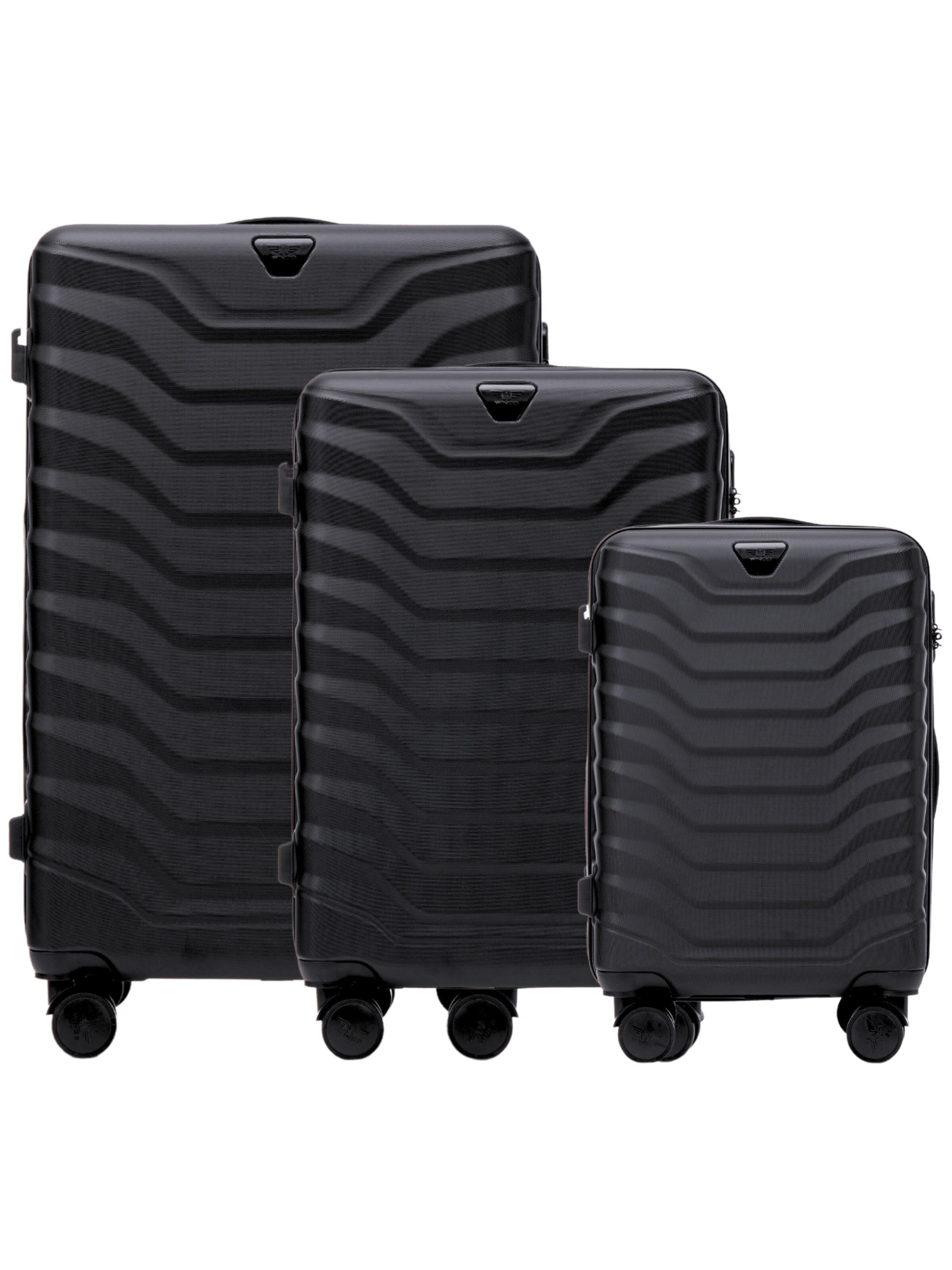 WINGS Cart 'PEAFOWL' in Black: front