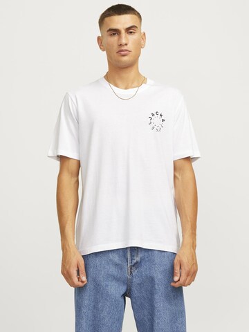 JACK & JONES Bluser & t-shirts 'JJWarrior' i blå: forside