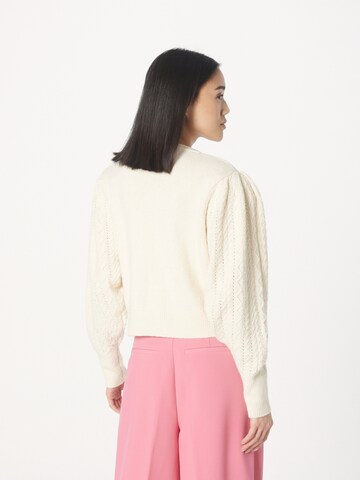 Fabienne Chapot Knit Cardigan in White