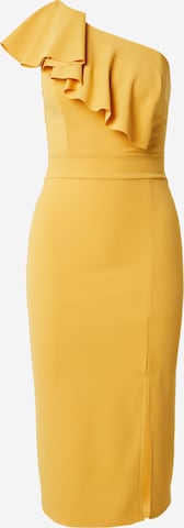 WAL G. Cocktail Dress 'ANDY' in Orange: front