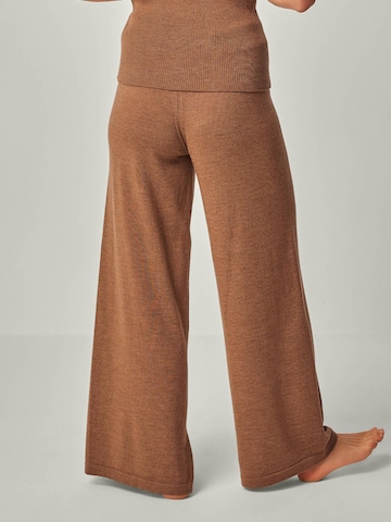 YOU LOOK PERFECT Hausanzug 'LOUNGEWEAR SET - Eve & Bailey' in Braun