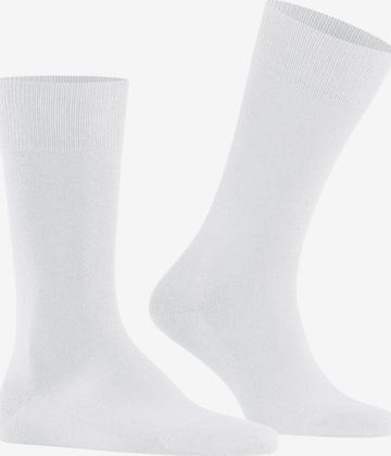 FALKE Socks 'Family' in White: front
