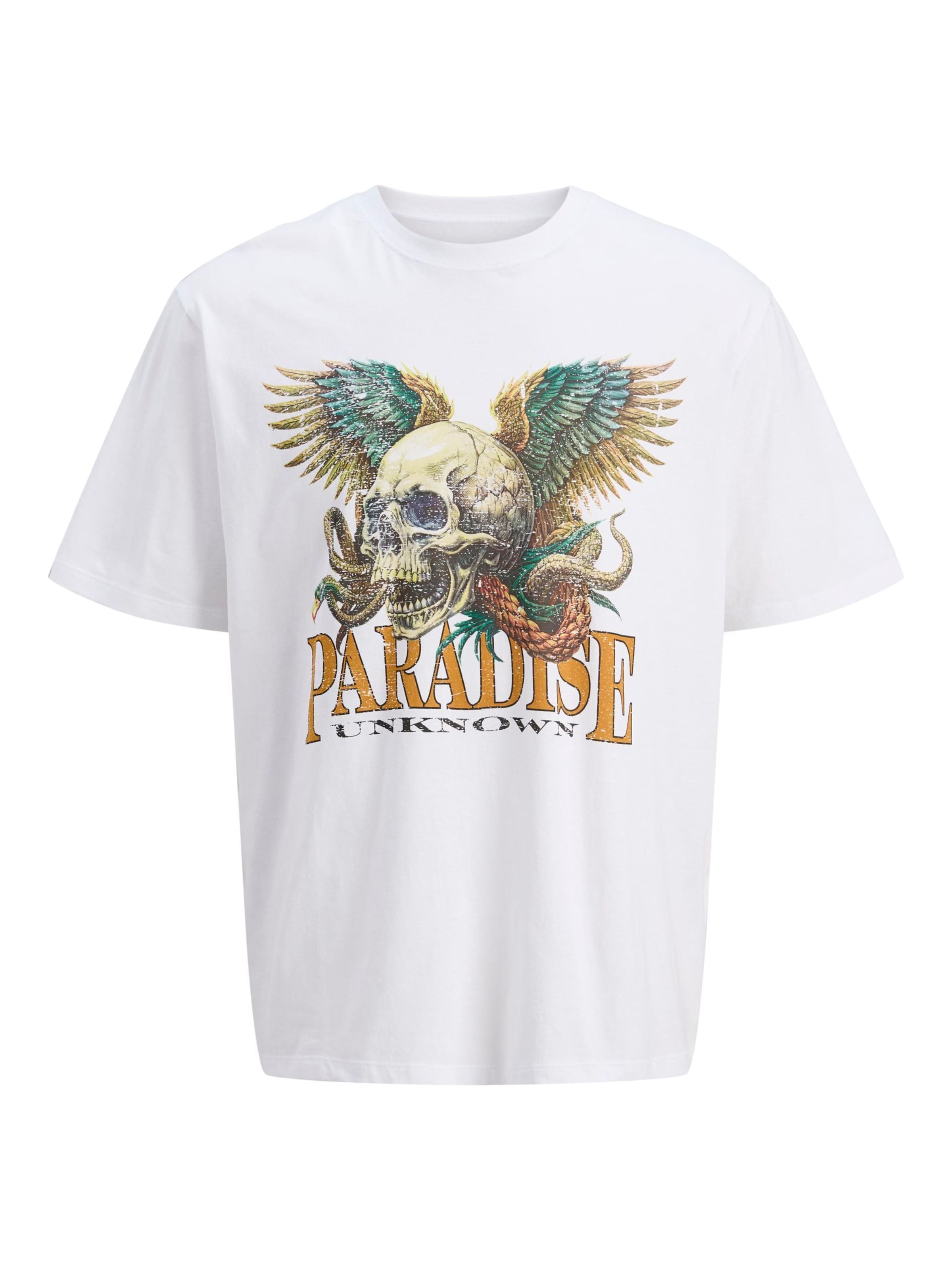 JACK & JONES Shirt in White: front