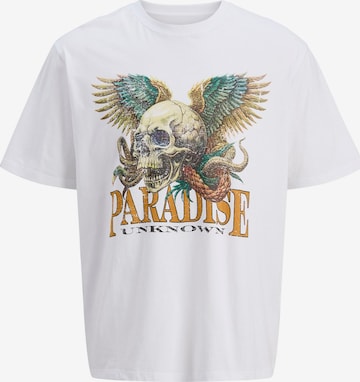 JACK & JONES Shirt in Wit: voorkant