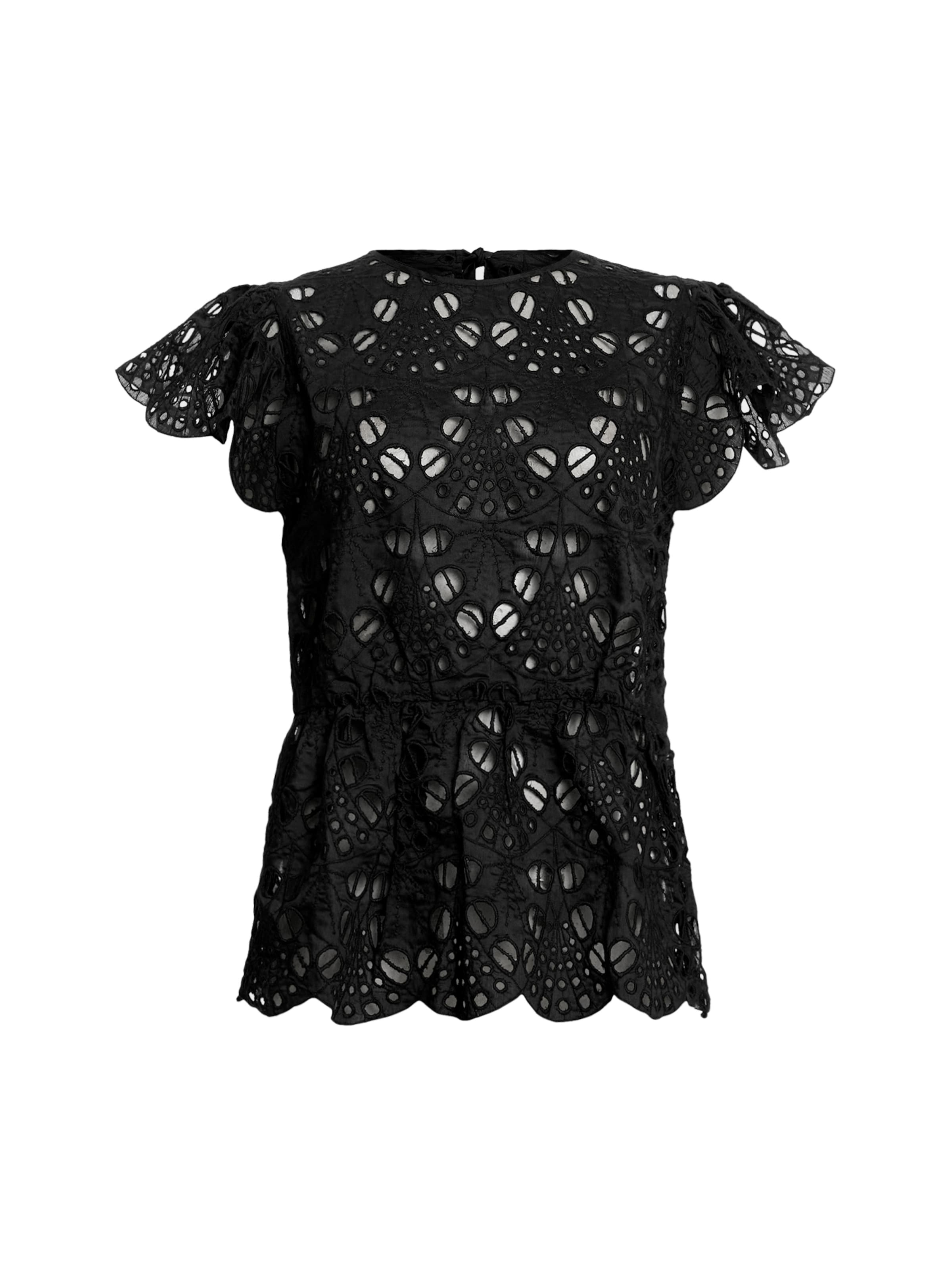 AllSaints Blúzka &#x27;MEADOW&#x27; - Čierna: predná strana