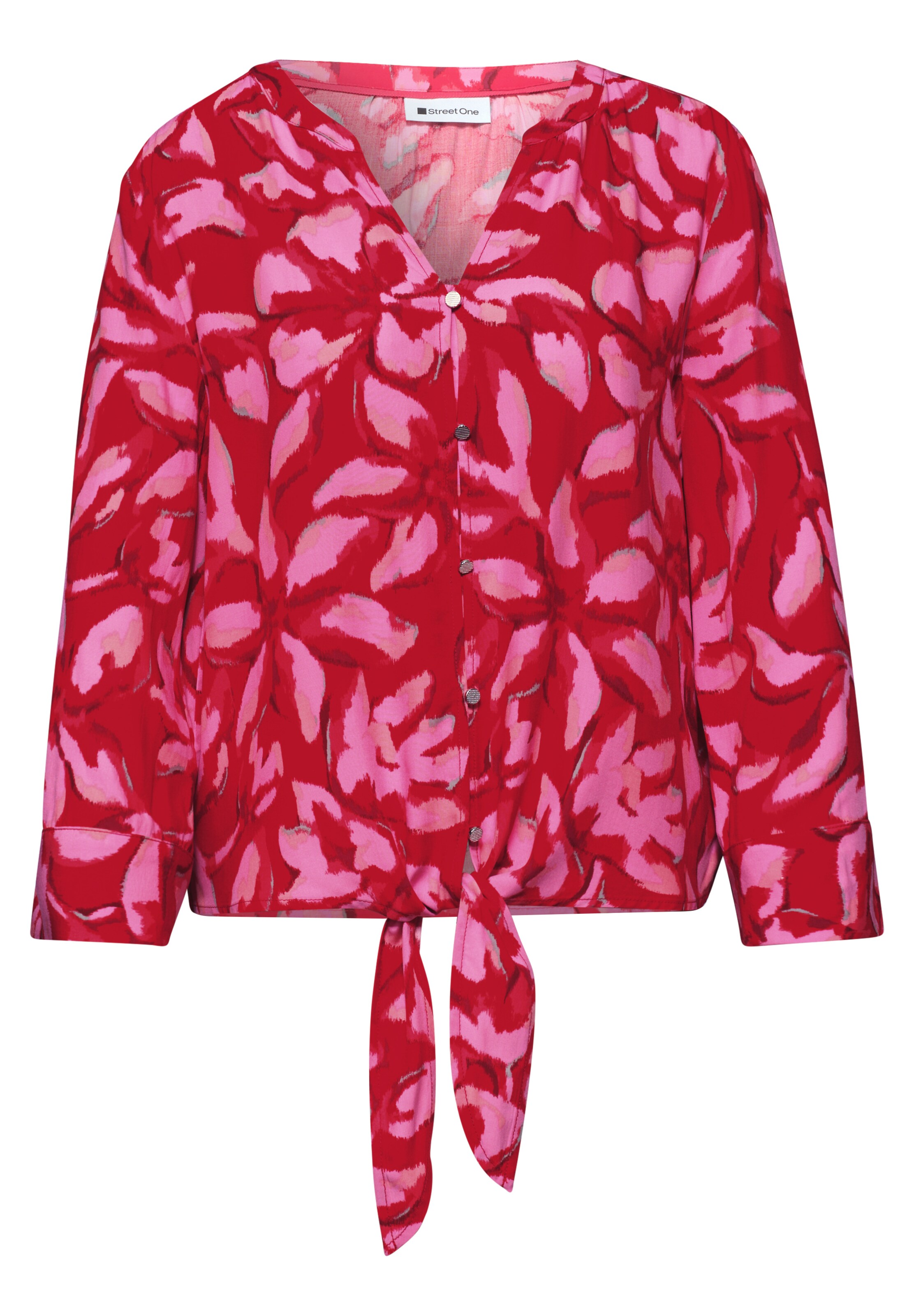 STREET ONE Bluse in Rot: Vorderseite