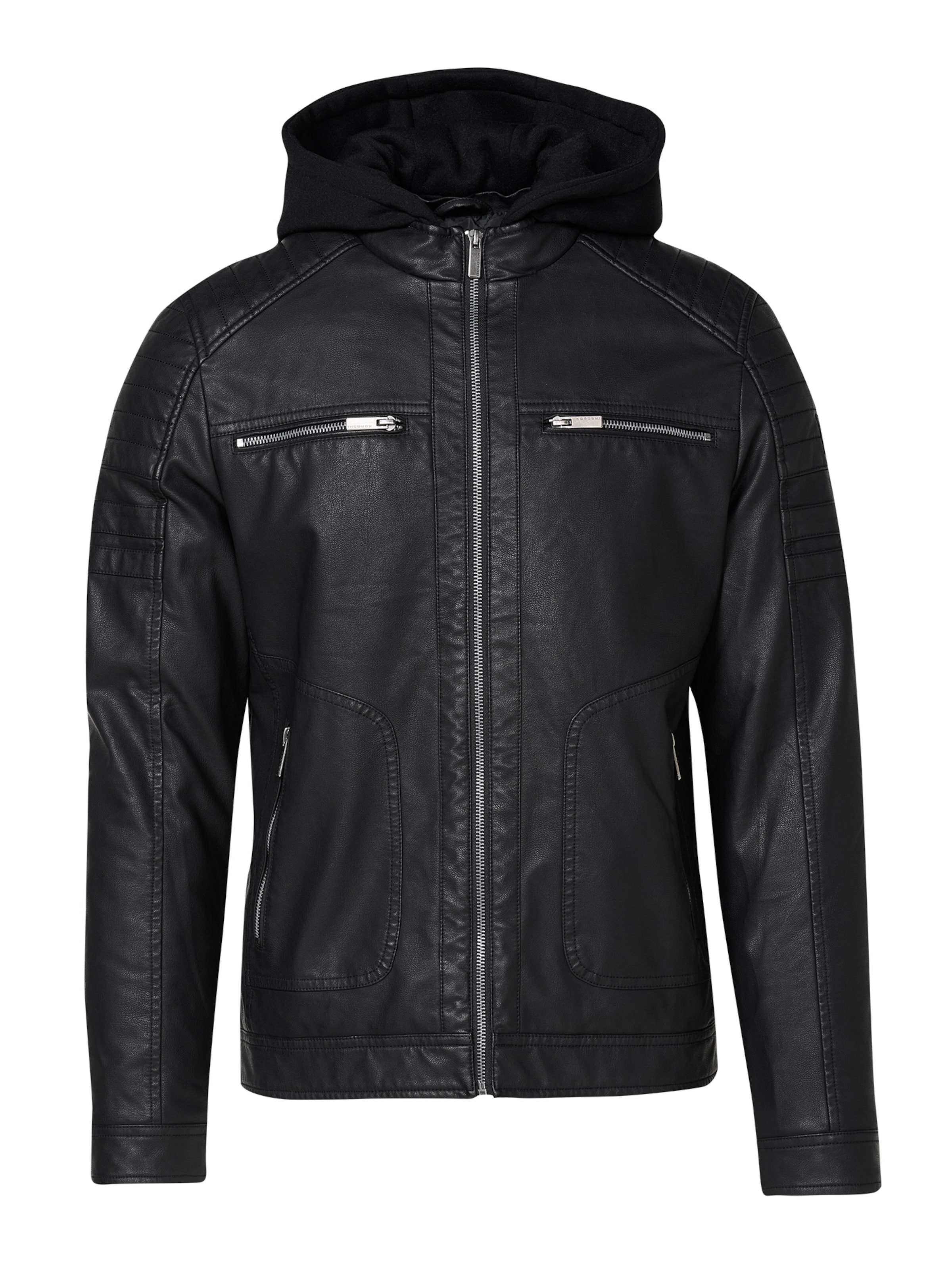 KOROSHI Övergångsjacka i svart: framsida