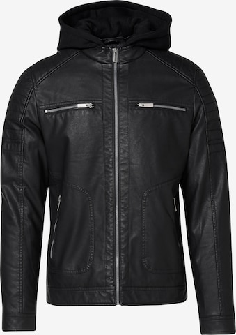 KOROSHIPrijelazna jakna - crna boja: prednji dio