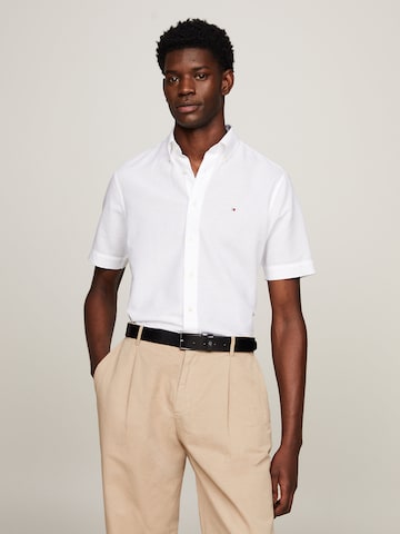 TOMMY HILFIGER Regular fit Overhemd in Wit: voorkant