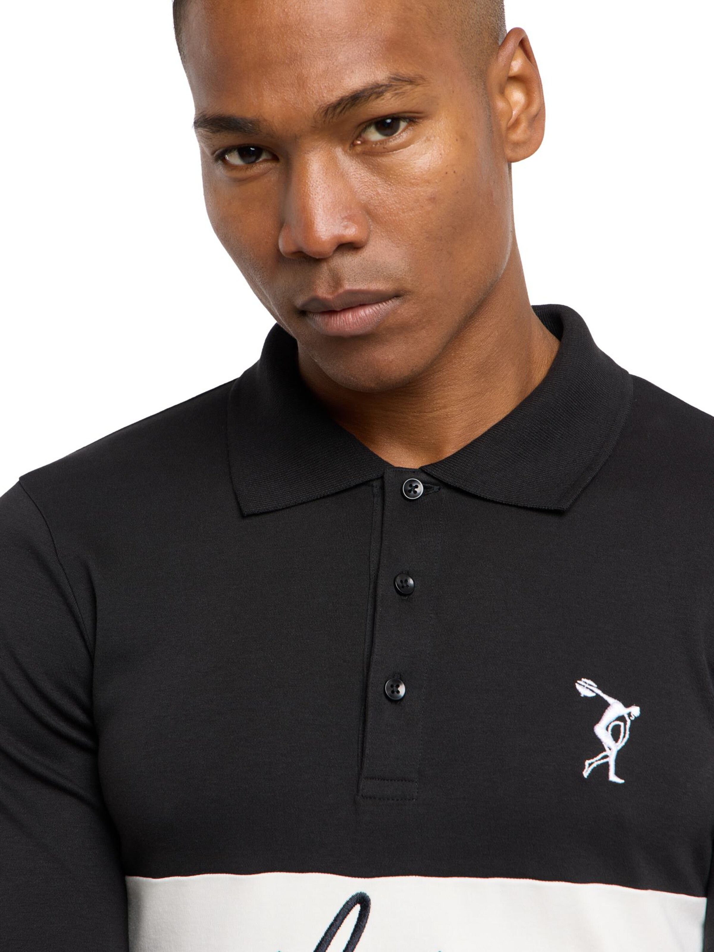 T-Shirt 'Domenici' Carlo Colucci en noir