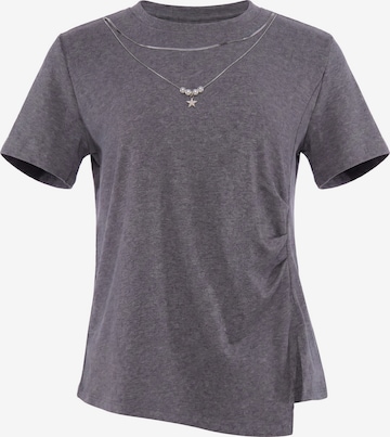 usha BLACK LABEL - Camiseta en gris: frente