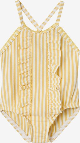 Maillot de bain NAME IT en jaune : devant