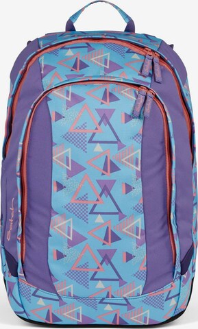 Satch Backpack 'Schulrucksack air' in Blue: front