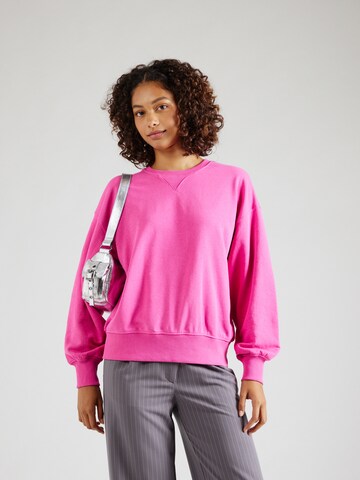 Sweat-shirt 'BELLA' ONLY en rose : devant