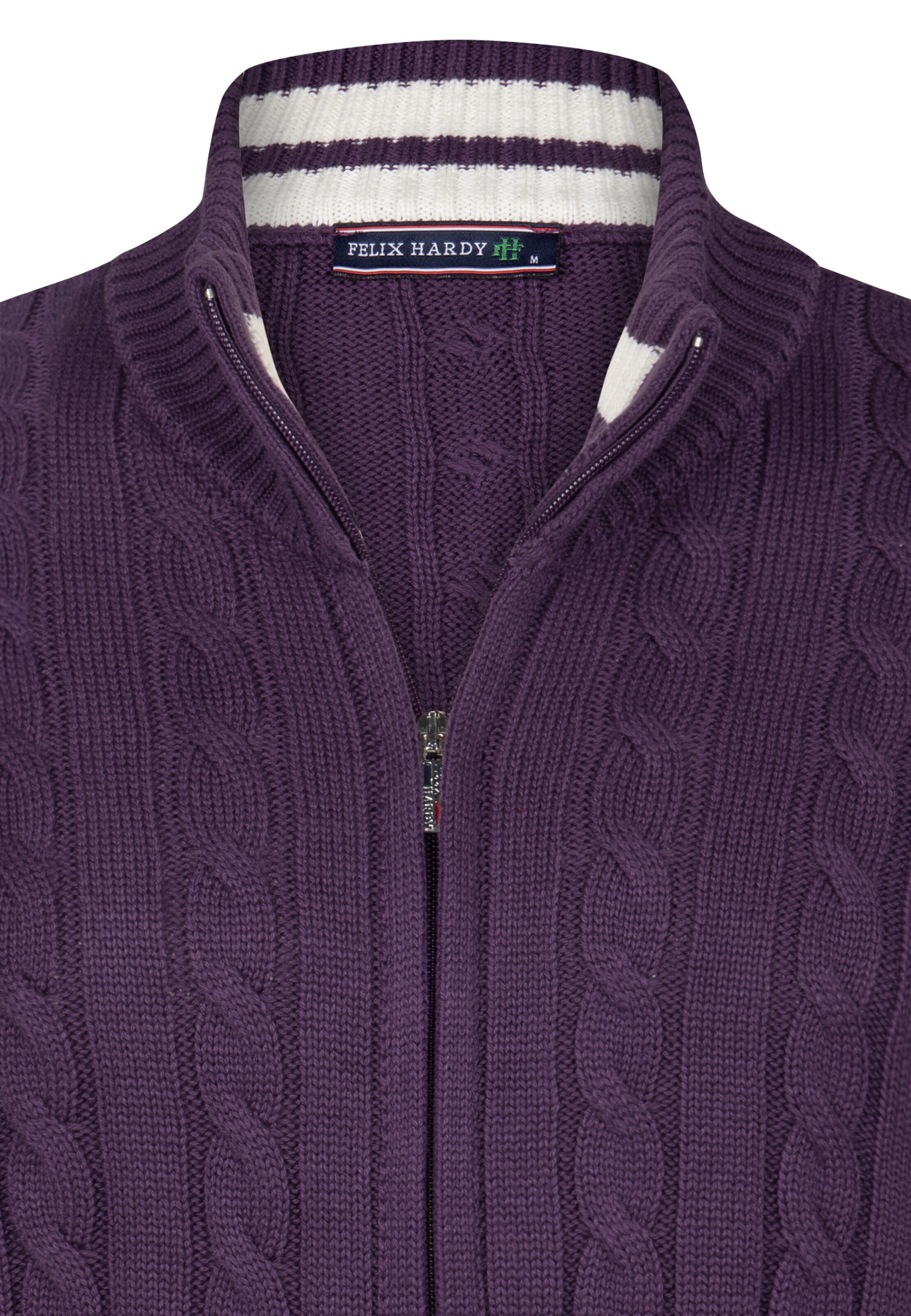 Vestes en maille Felix Hardy en violet