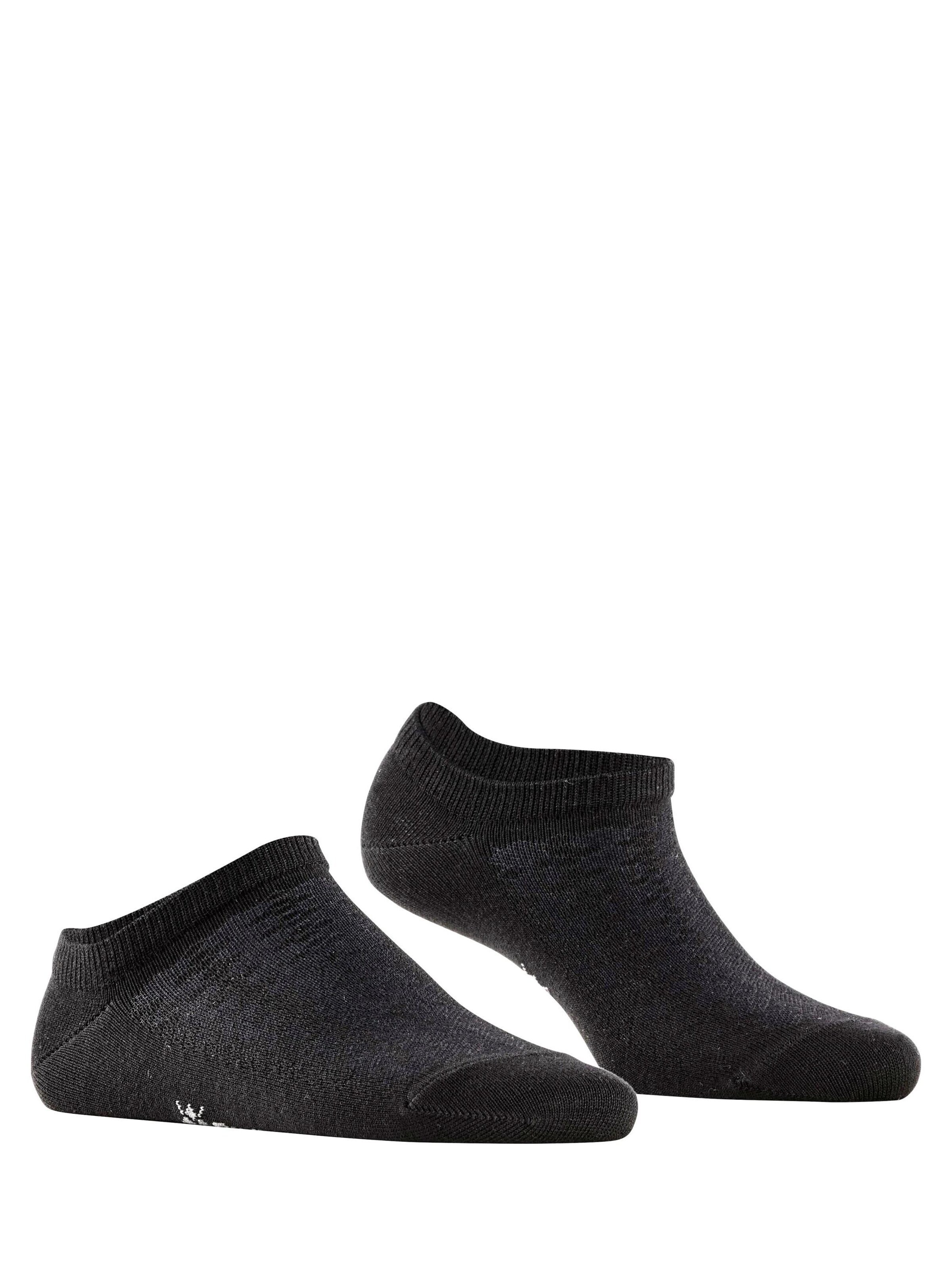 BURLINGTON Ankle Socks 'Merseyside' in Black