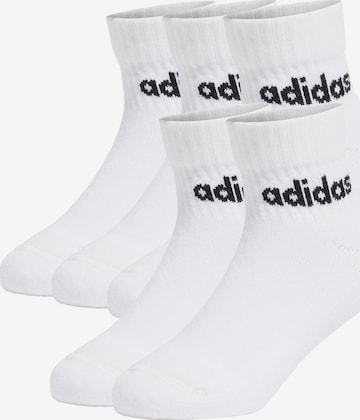 Calzino sportivo di ADIDAS PERFORMANCE in bianco: frontale