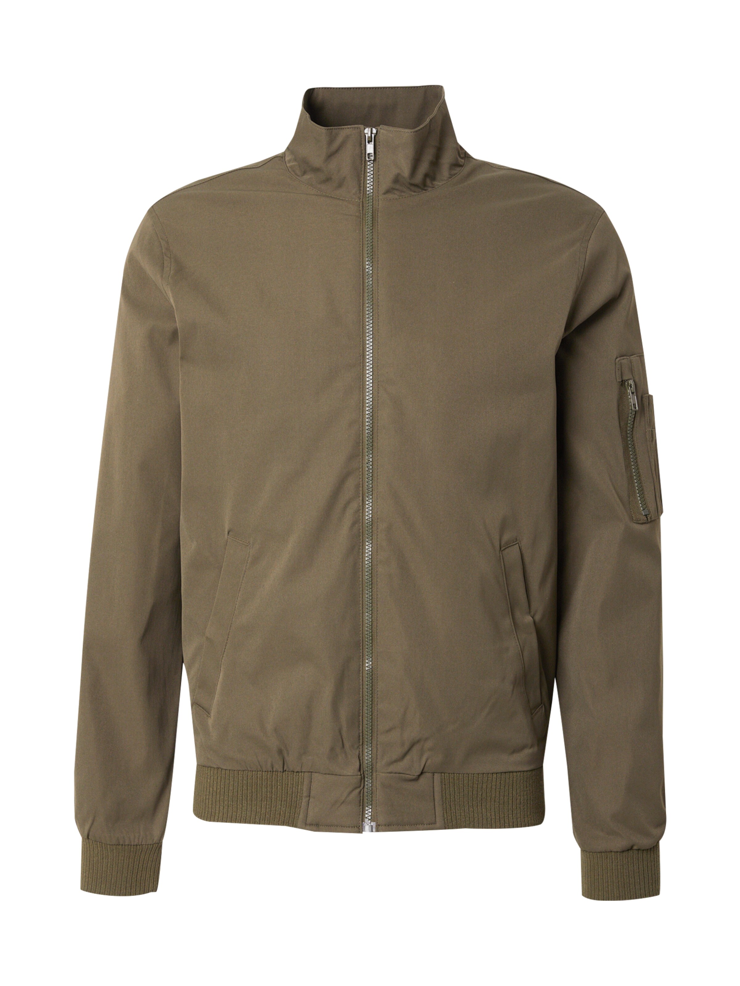 BLEND Prechodná bunda 'BHEfi' - Zelená: predná strana