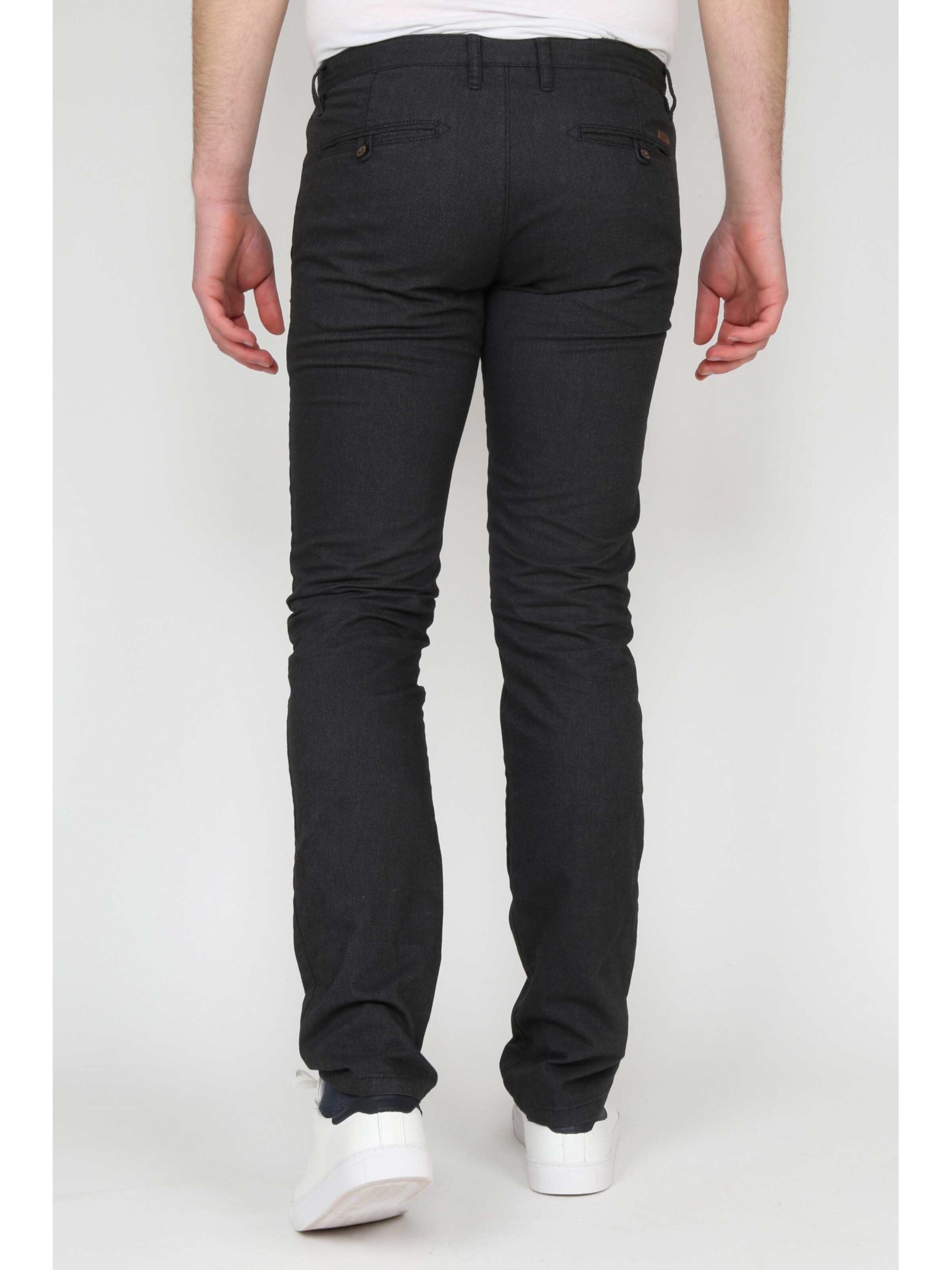 Suitable Regular Chino 'Locke' in Grijs