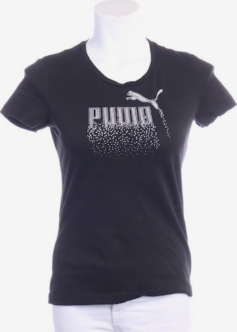 PUMA Shirt M in Schwarz: predná strana