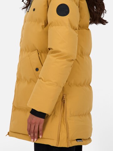 Alife and Kickin - Casaco de inverno 'CathyAK' em amarelo