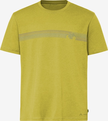 VAUDE Funktionsshirt 'Cyclist' in Grün: Vorderseite