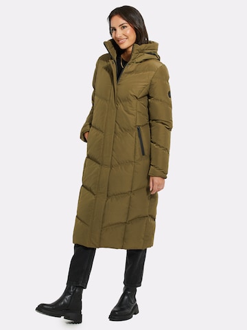 Manteau d’hiver 'Jotta' Threadbare en vert