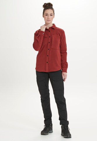 Whistler Athletic Fleece Jacket 'Noelle' in Red