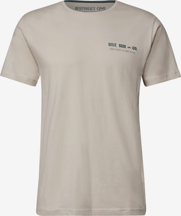 Street One MEN Shirt in Grey: front