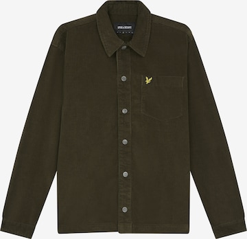 Lyle & Scott Comfort fit Overhemd in Groen: voorkant