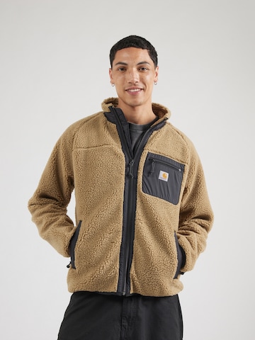 Veste en polaire 'Prentis' Carhartt WIP en marron : devant
