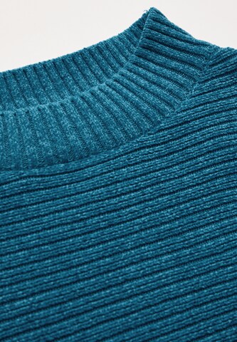 CECIL Pullover 'Chenille' in Blau