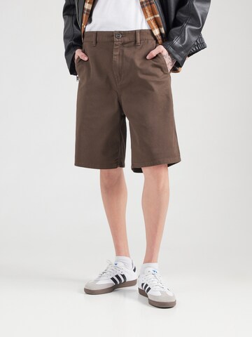 Volcom Loosefit Chinobyxa 'BILLOW 22' i brun: framsida