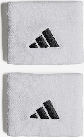ADIDAS PERFORMANCE Armwarmers 'Wristband Small' in Wit: voorkant