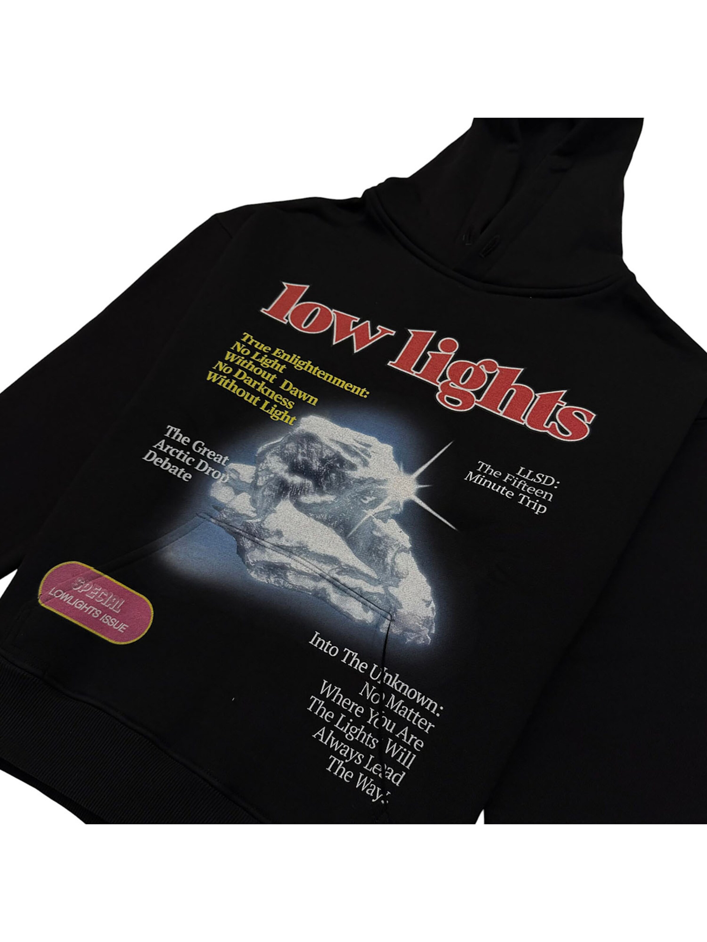 Low Lights Studios Sweatshirt 'Enlightment' in Black