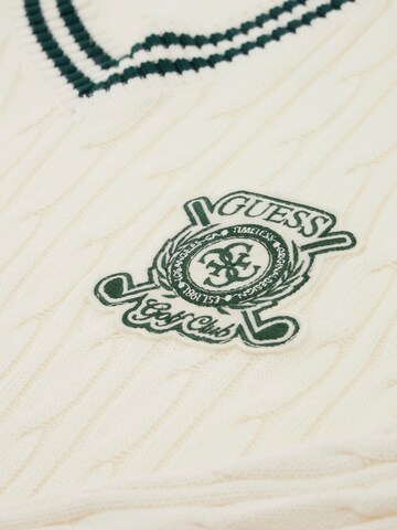 GUESS Pullover in Weiß