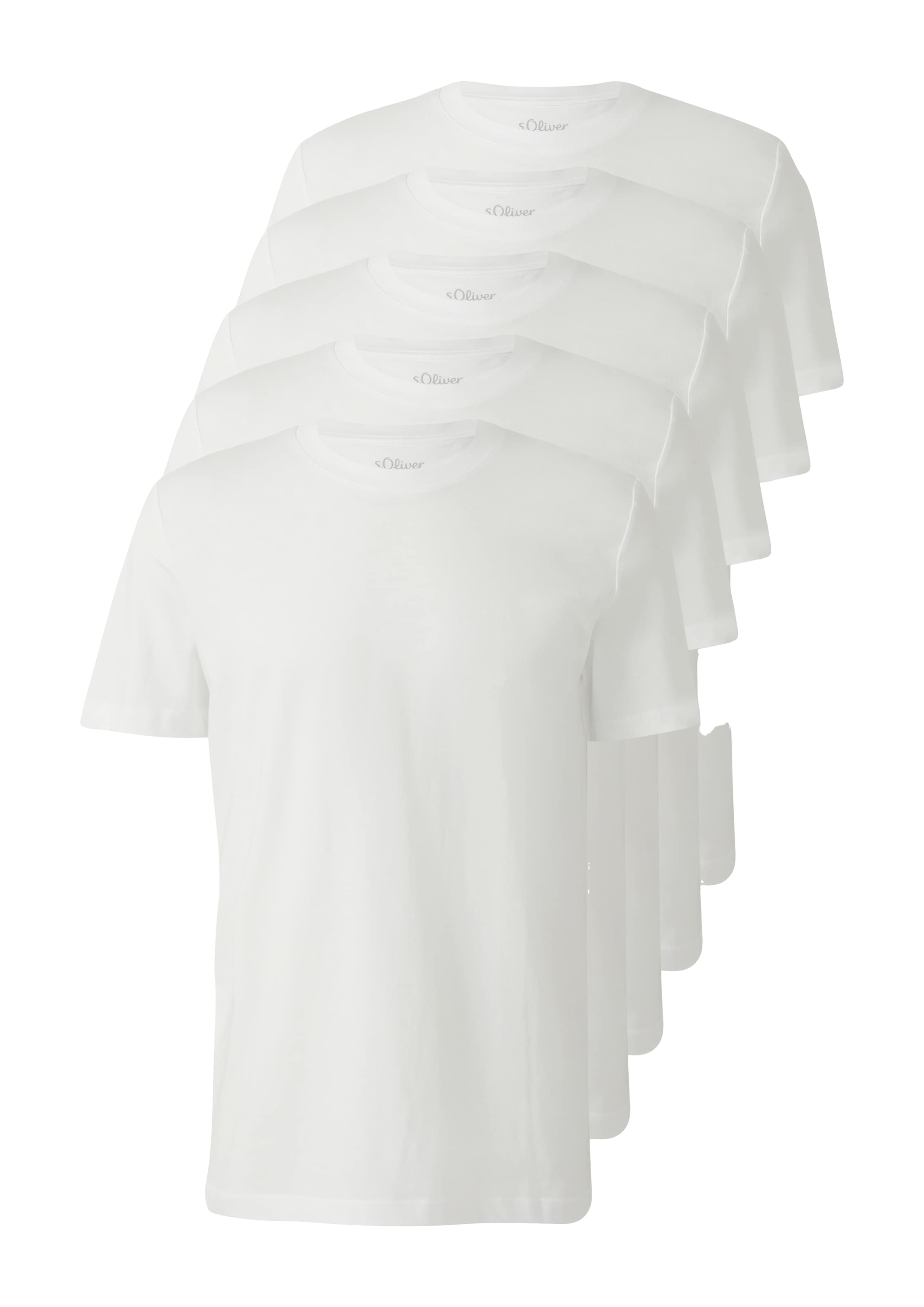 s.Oliver Shirt in White: front