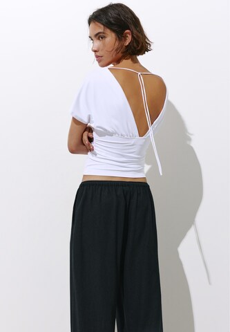 Pull&Bear T-Shirt in Weiß