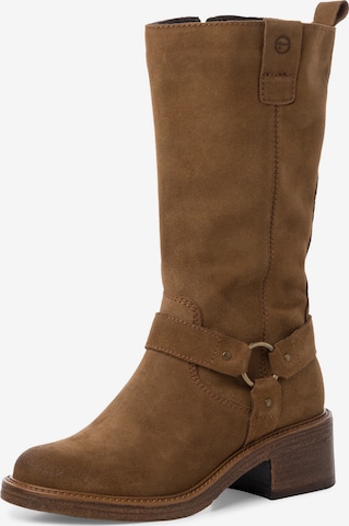 Bottes Tamaris en marron : devant