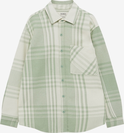 Pull&Bear Paita värissä vihreä / valkoinen, Tuotenäkymä