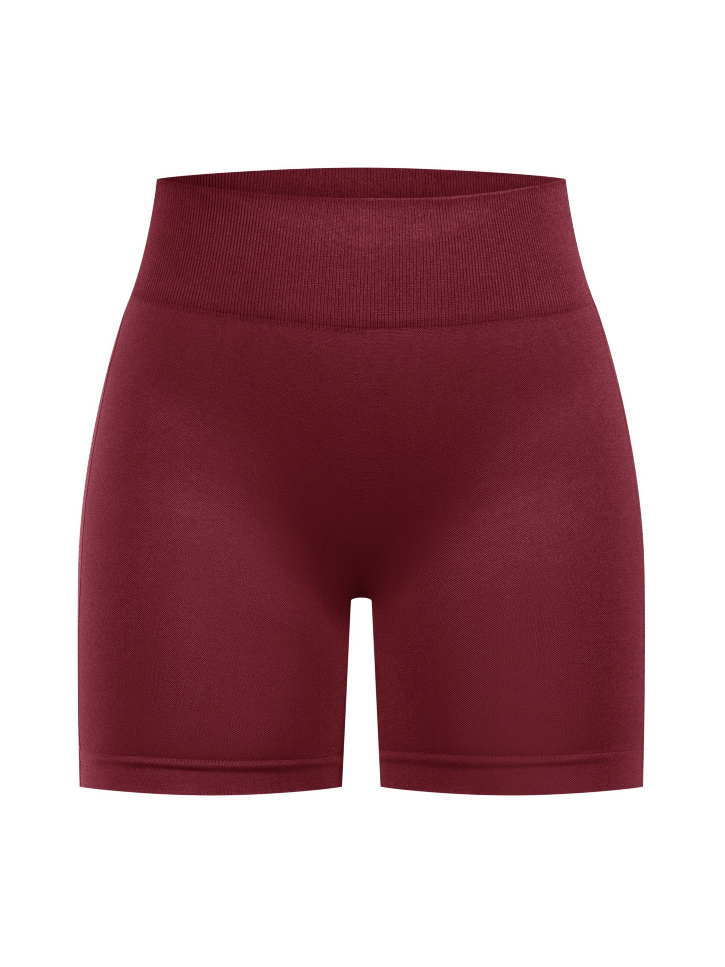 Smilodox Slimfit Shorts ' Nomeli ' in Rot: Vorderseite